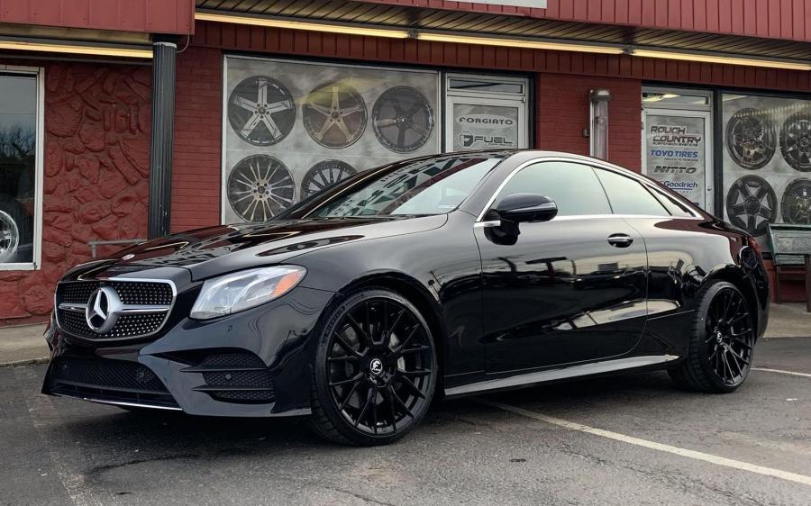 Mercedes-Benz E-Class Coupe on Forgiato Wheels (FLOW 001) '2019